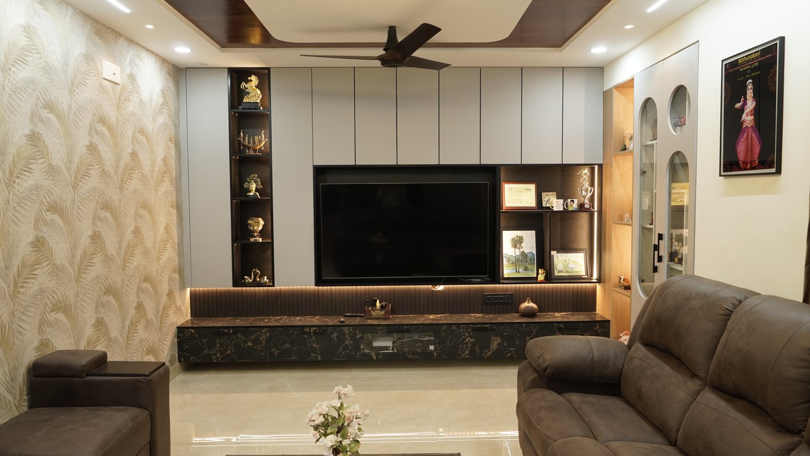TV Unit & Panelling interior project — Every corner finished with intent